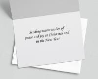 Handmade Nature Theme Christmas Cards - "Not a Creature Was Stirring..." 