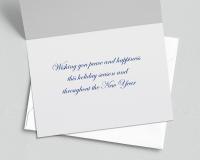 Handmade "Peace On Earth" Christmas Cards - Bald Eagle Photography