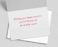  Custom Handmade Christmas Greeting Cards - American Robin Winter Photography