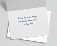 Handmade Bird Photography Holiday Cards (5 x 7, Folding) 