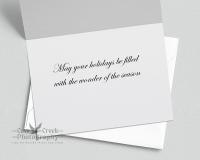 Handmade Nature Inspired Christmas Cards - Carolina Wren