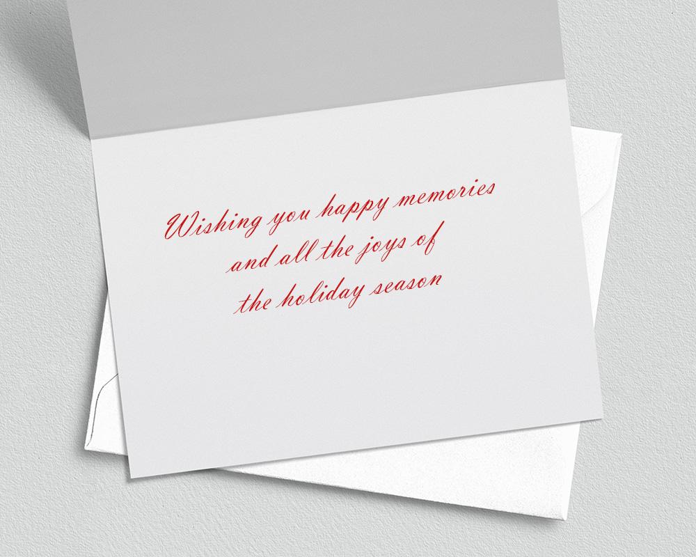  Custom Handmade Christmas Greeting Cards - American Robin Winter Photography