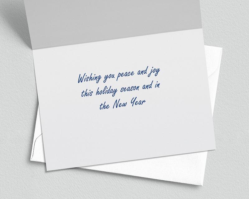 Handmade Bird Photography Holiday Cards (5 x 7, Folding) 