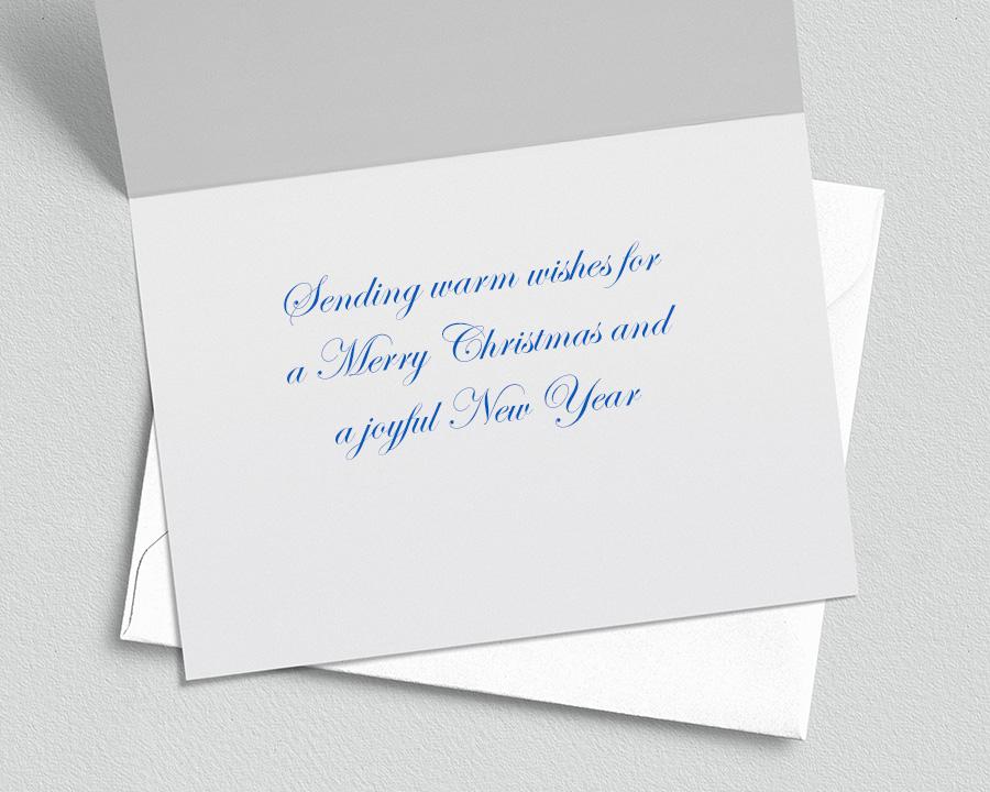 Joy to the World Handmade Christmas Cards - Trumpeter Swan