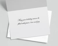 Nature Inspired Carolina Chickadee Holiday Cards 