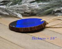 Hand-Painted Bird Christmas Ornament - Carolina Chickadee 
