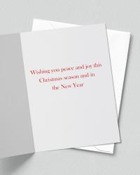 Nature Theme Boxed Holiday Card Set - Merry Christmas Wildlife Photography