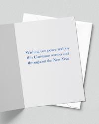 Boxed Set of 18 Wildlife Christmas Cards - Peace on Earth