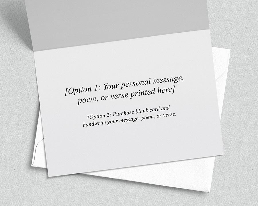Personalized Any Occasion Hummingbird Greeting Card 