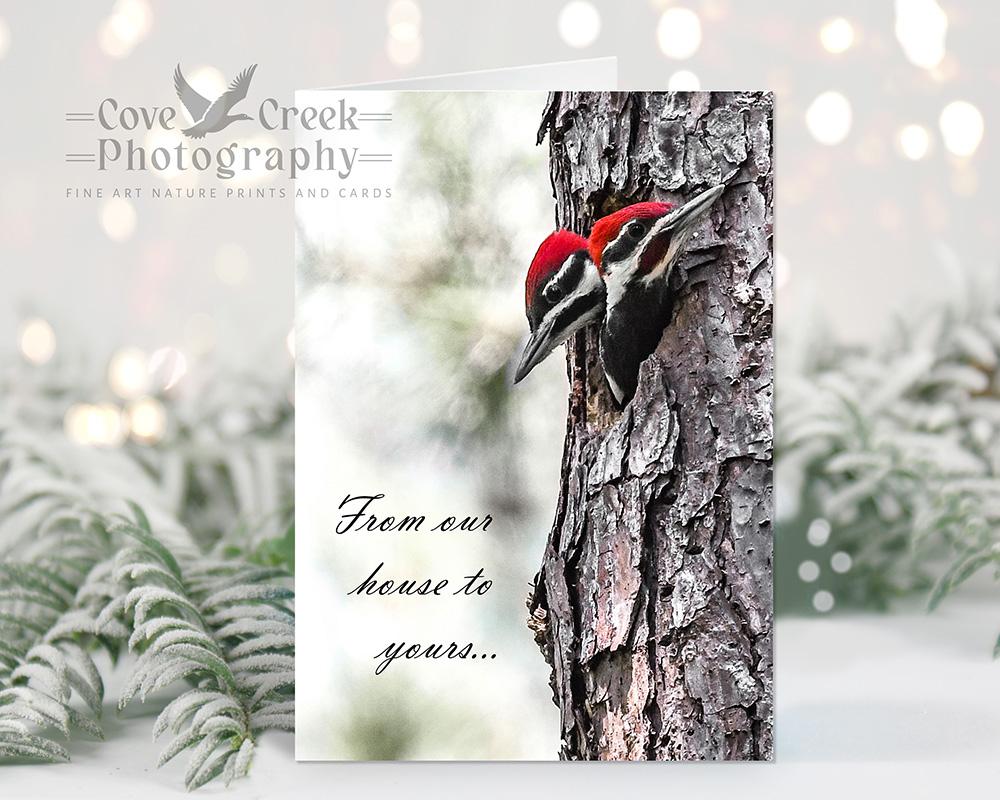 "From our House to Yours" handmade Christmas cards sold exclusively at Cove Creek Photography 