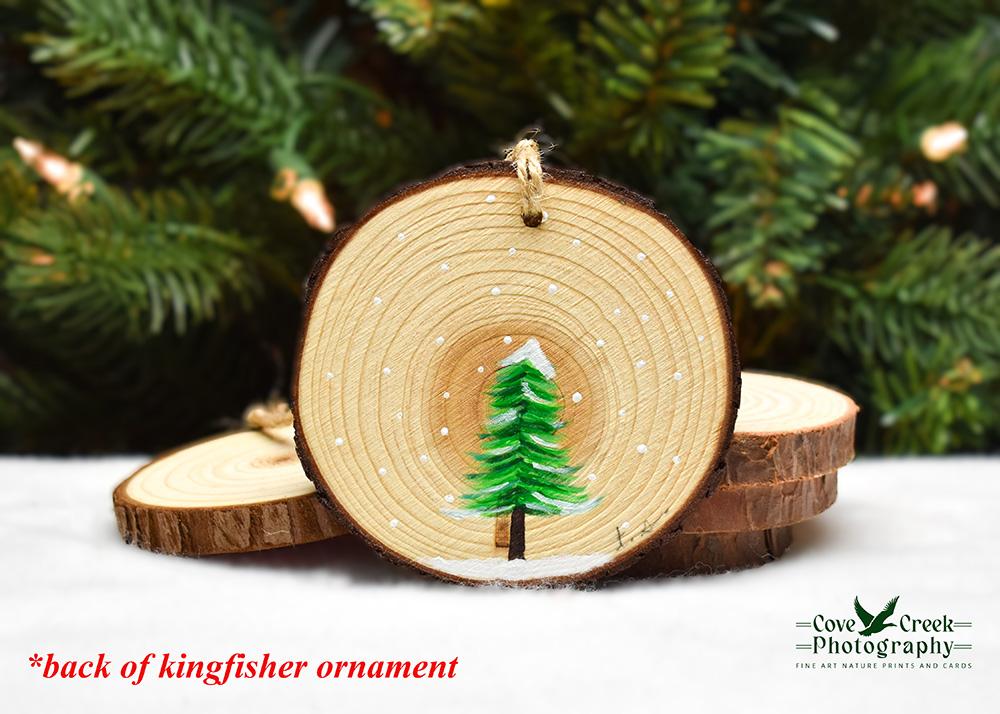 Handmade Bird Rustic Christmas Ornament