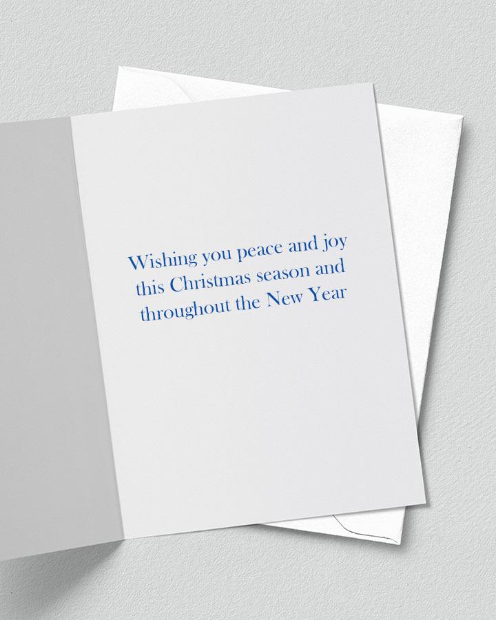 Bird Photography Christmas Cards - Peace on Earth