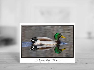 Duck Father's Day Card